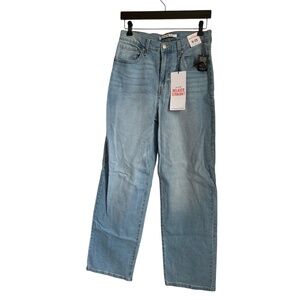 NWT Celebrity Pink Women's Jeans Size 9/29 Hi-Rise Relaxed Straight Denim